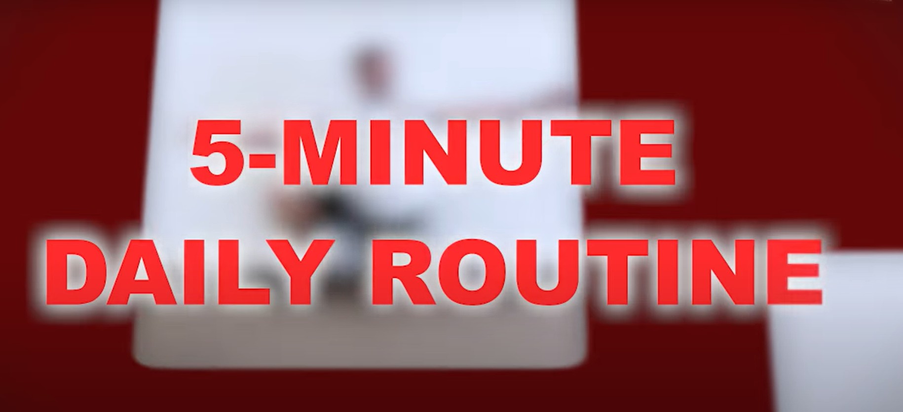 5 minute daily routine may fix your shoulder pain