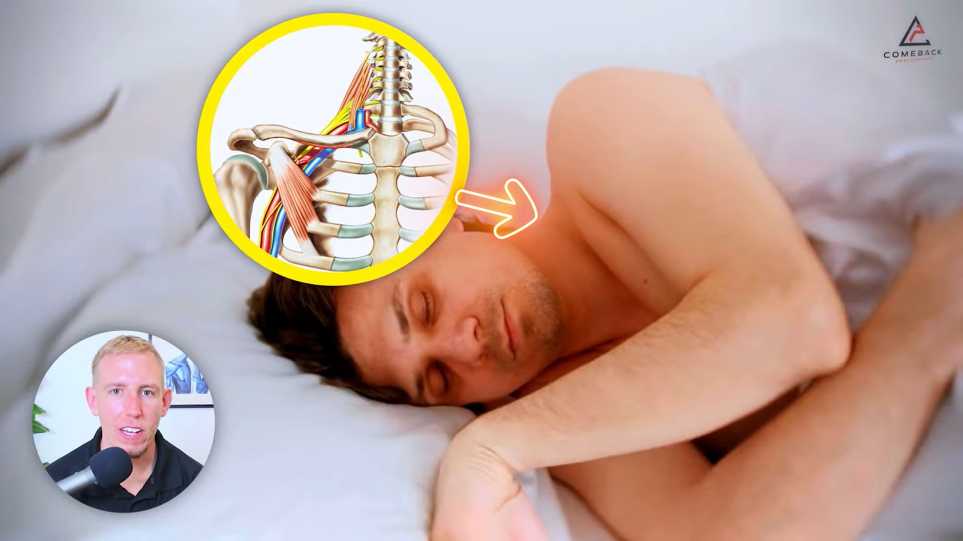 what to do for shoulder pain before bed featured image