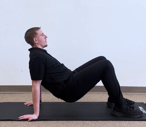 crab rocking exercise