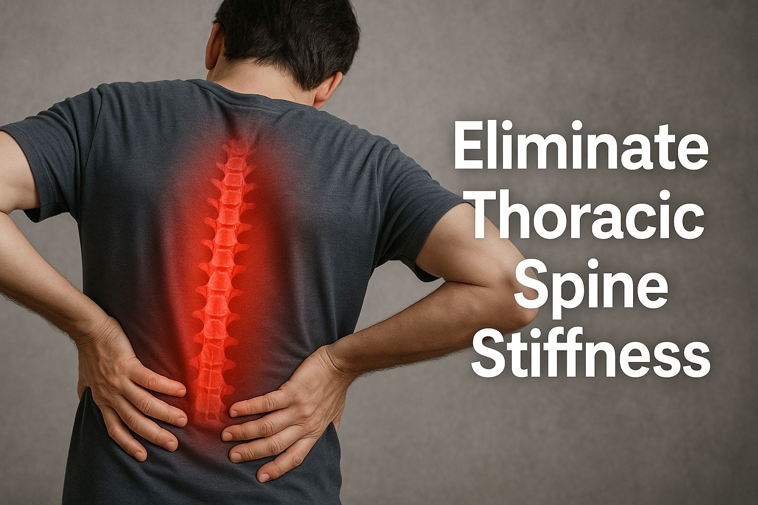 eliminate thoracic spine stiffness