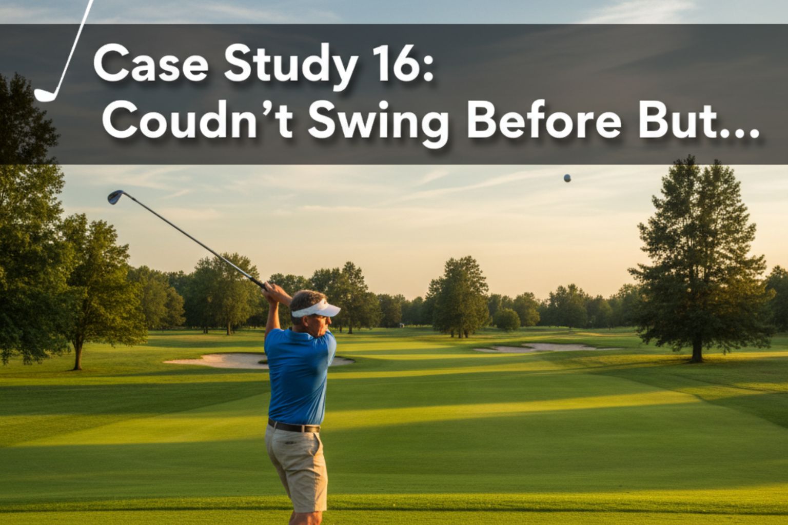 comebackPT Case study 16 couldnt swing a club before but