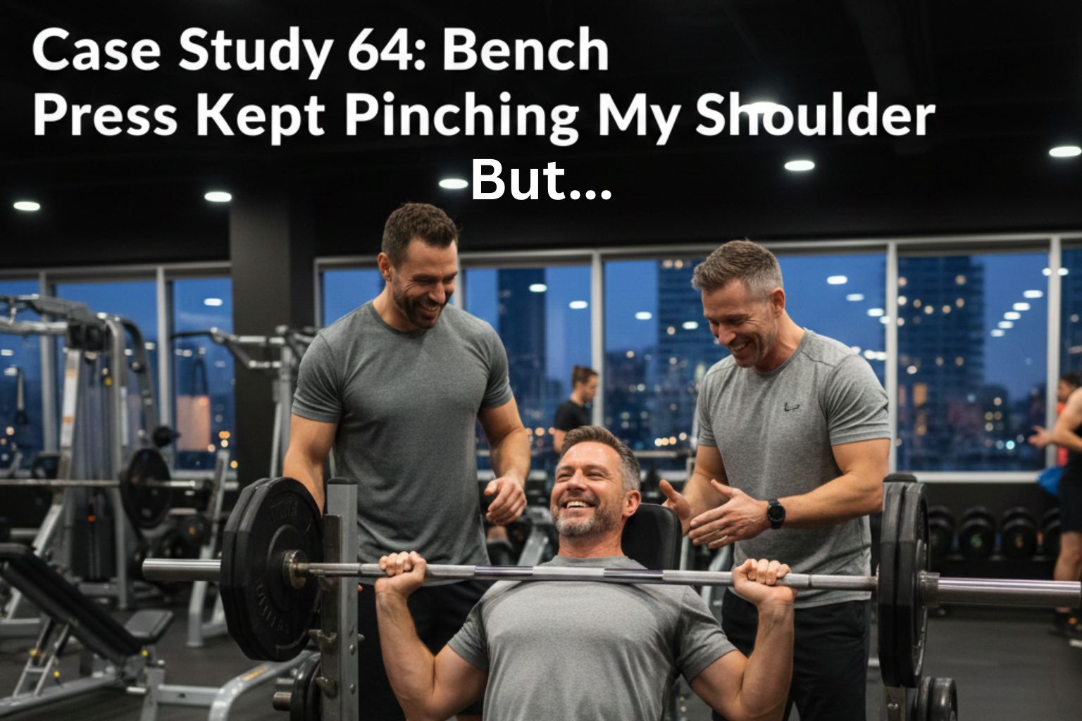 how to fix shoulder pain when bench pressing