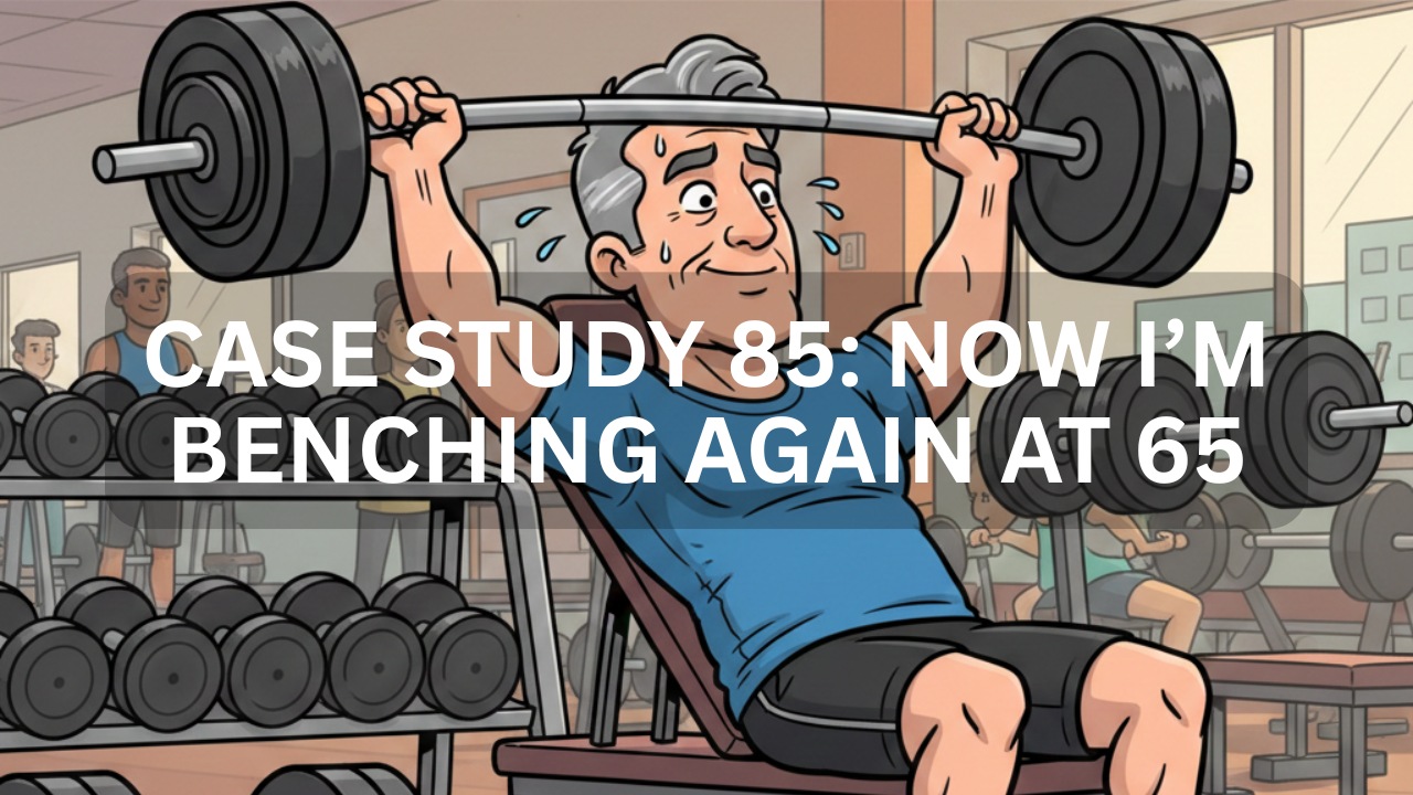 Case Study 85 Now I’m Benching Again at 65