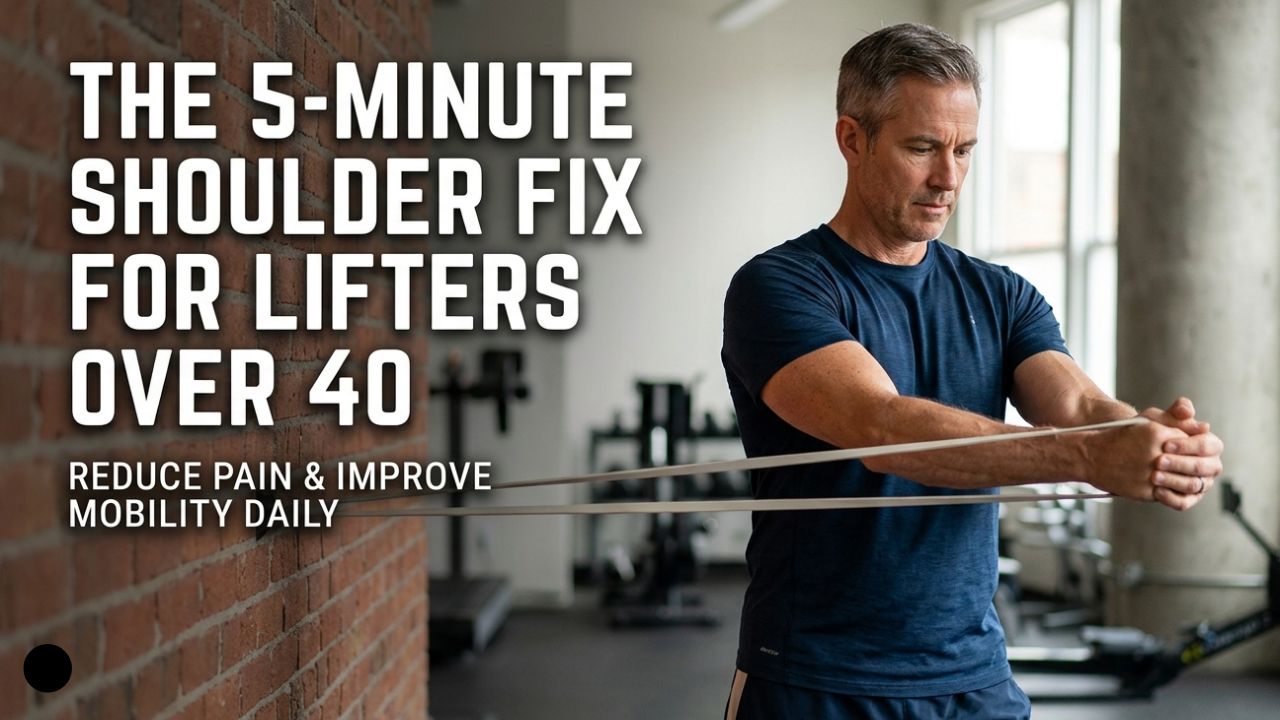 shoulder pain fix for lifters over 40
