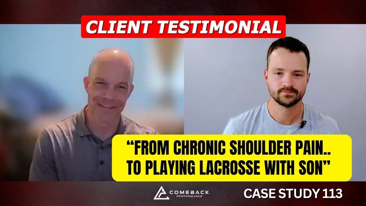 shoulder pain from lacrosse