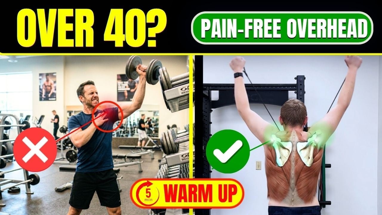 shoulder warm up for overhead press pain