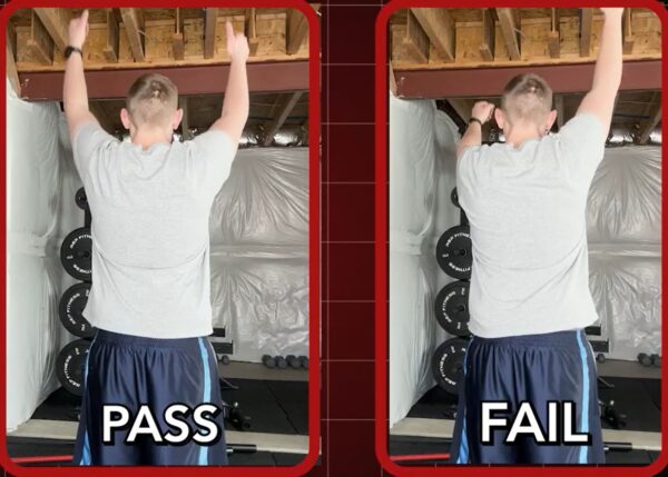 overhead flexion assessment