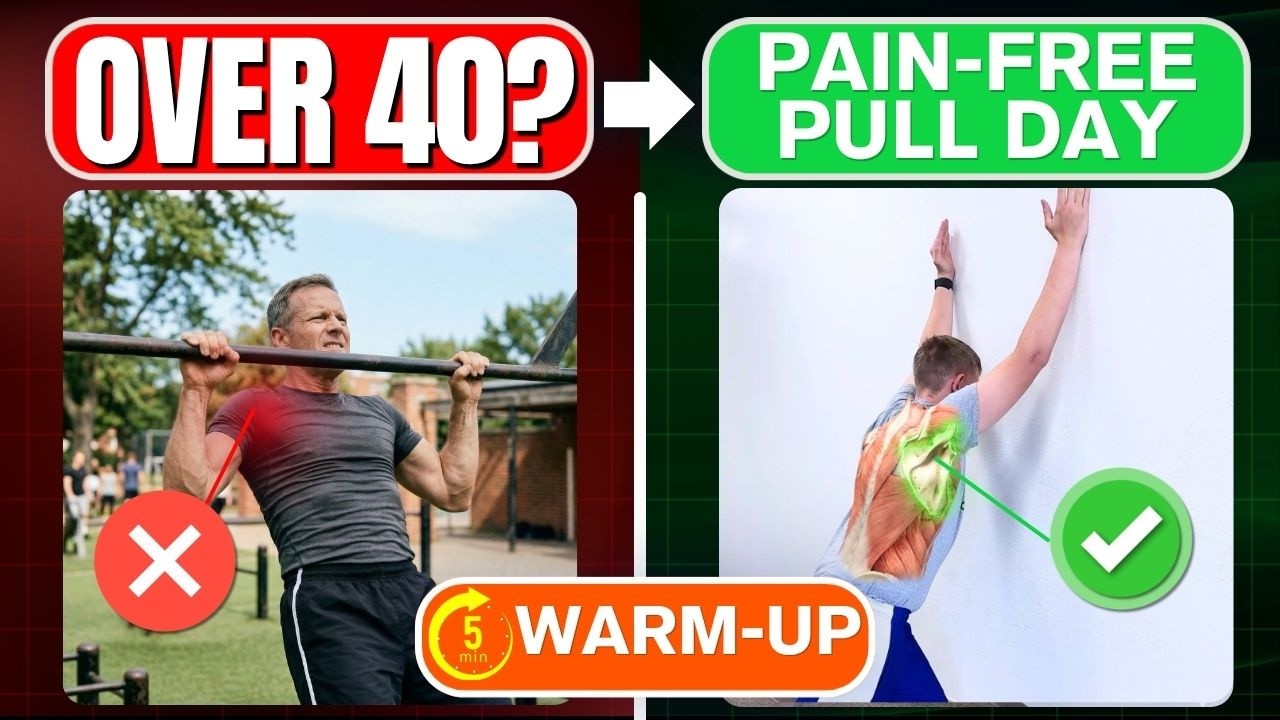 pull day shoulder pain warm-up