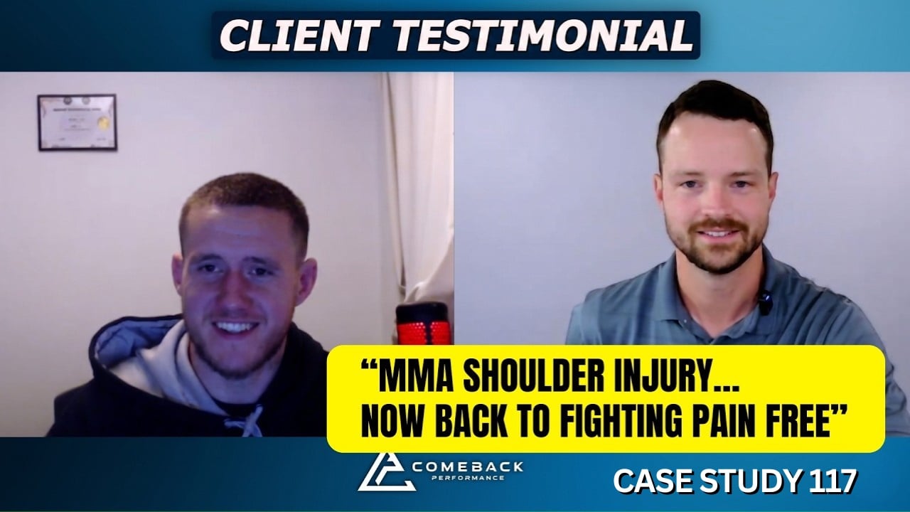shoulder injury recovery for fighters