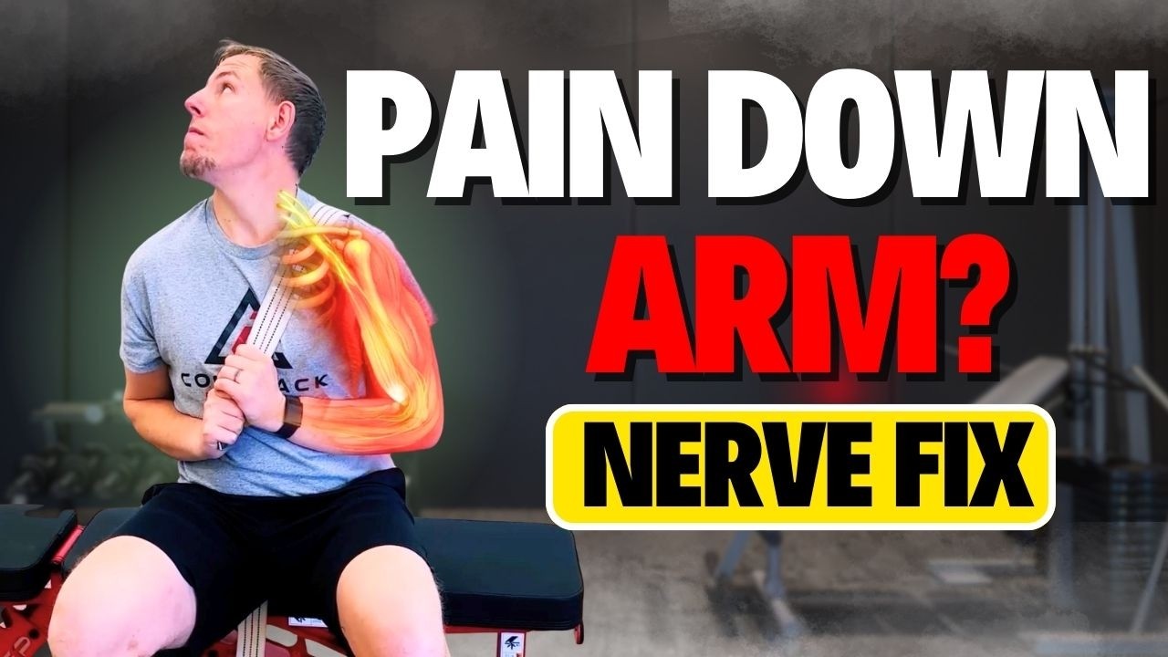 shoulder pain radiating down arm nerve