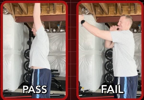 shoulder flexion test