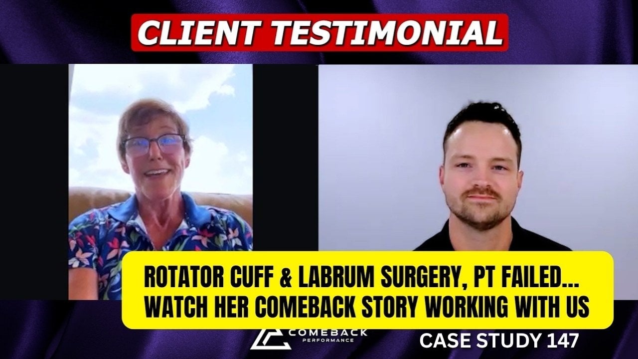 battling relentless shoulder pain