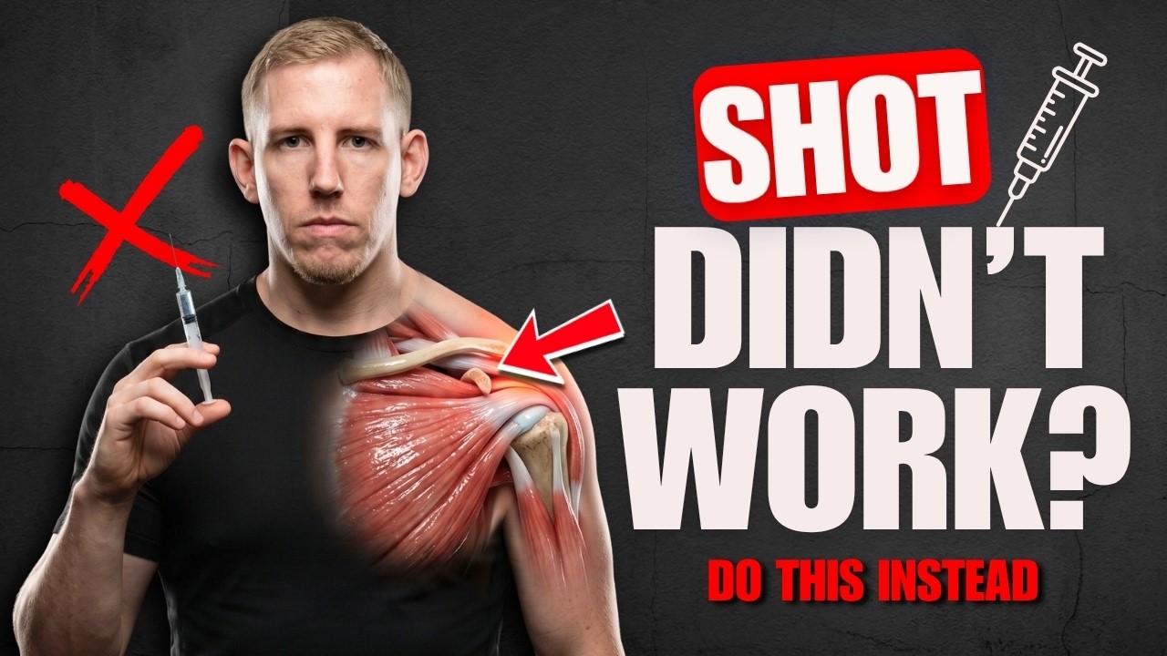 fix shoulder pain after cortisone shot