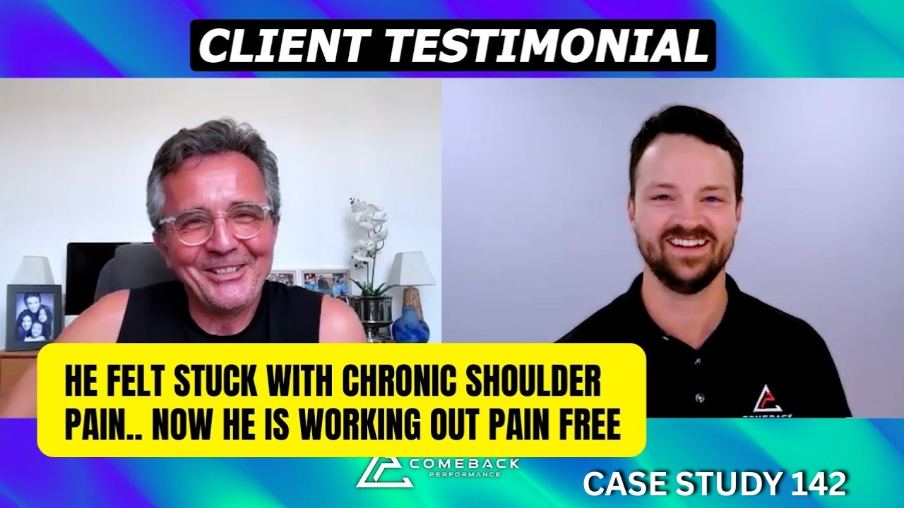 shoulder pain recovery story fitness professional