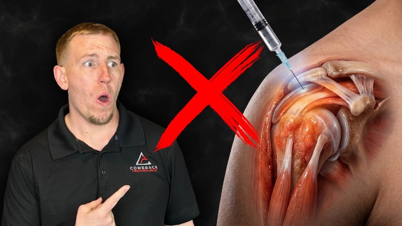 fix pinching shoulder pain from lifting