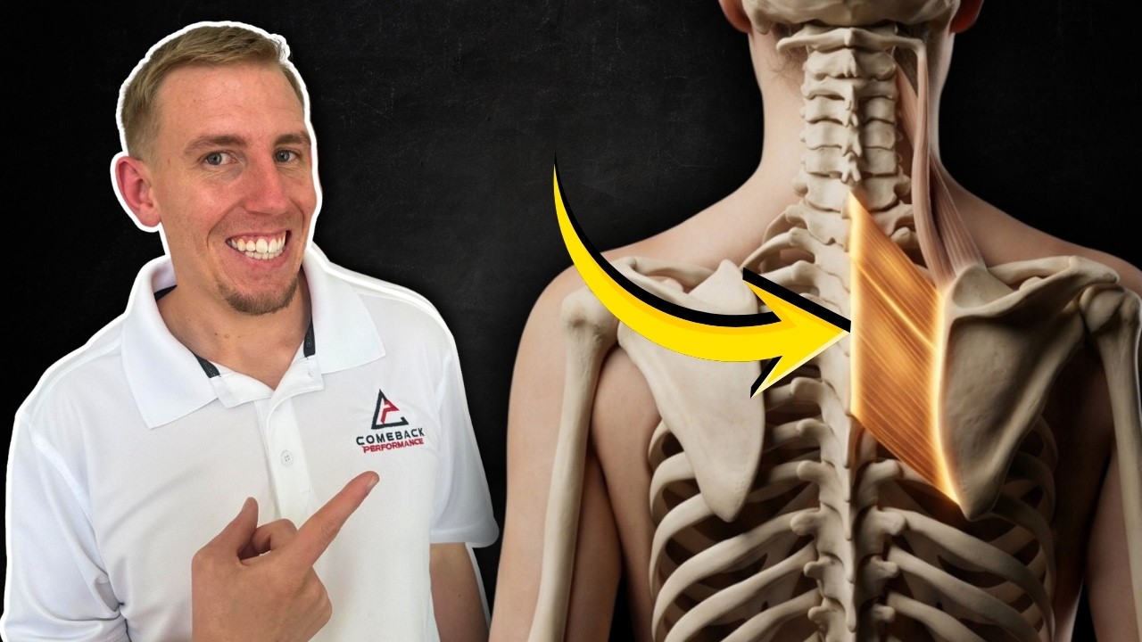 remove rhomboid shoulder pain