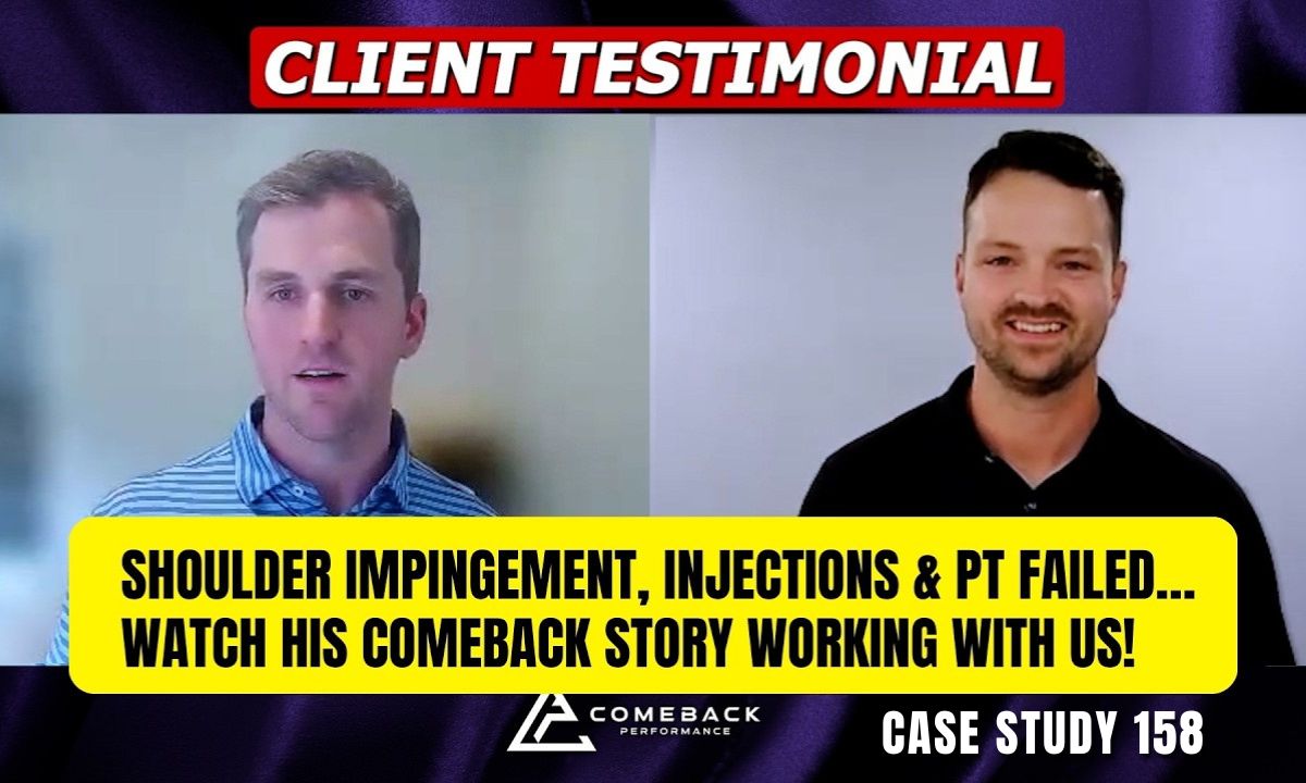 shoulder impingement treatment success story