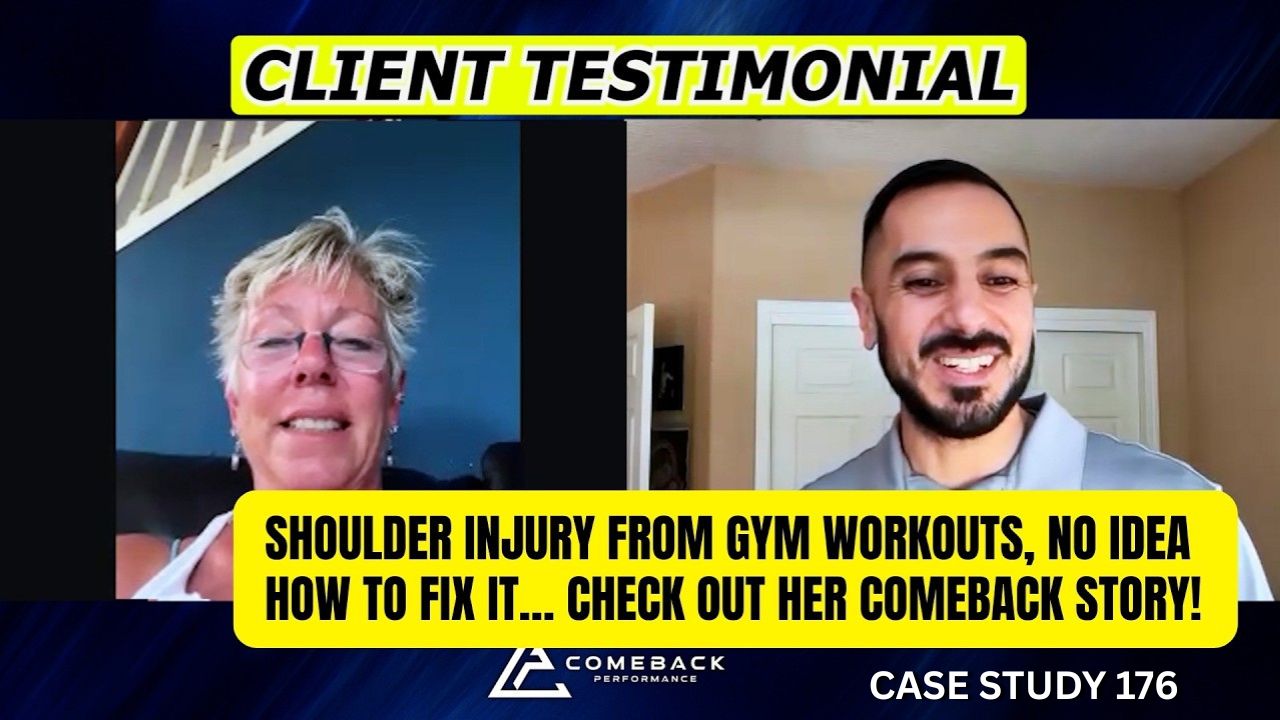 shoulder pain gym injury recovery