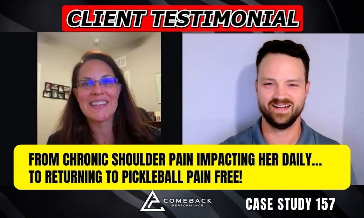 shoulder pain treatment for pickleball