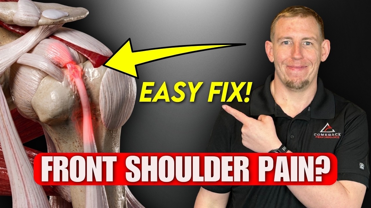 stop front shoulder pain when pressing